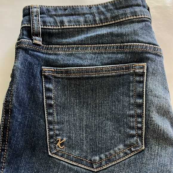 Kut From The Kloth Gidget Fray Short Mid Rise Size 8 - Picture 14 of 16